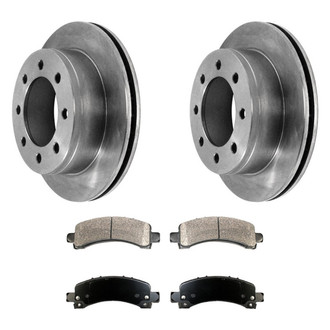 DuraGo® - Plain Rear Brake Kit with Ceramic Pads