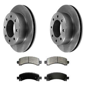 DuraGo® - Plain Rear Brake Kit with Ceramic Pads