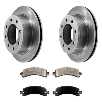 DuraGo® - Plain Rear Brake Kit with Ceramic Pads