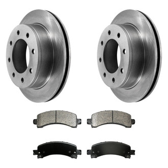 DuraGo® - Plain Rear Brake Kit with Ceramic Pads