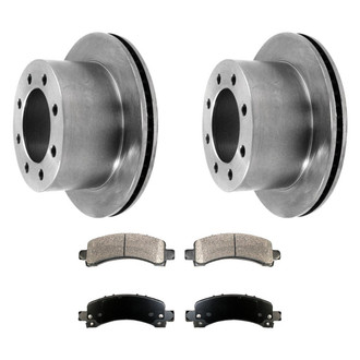 DuraGo® - Plain Rear Brake Kit with Ceramic Pads
