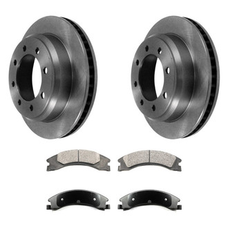 DuraGo® - Plain Rear Brake Kit with Ceramic Pads