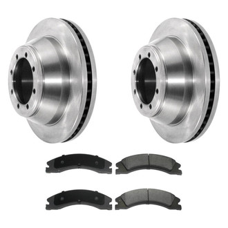 DuraGo® - Premium™ Plain Rear Brake Kit with Semi-Metallic Pads