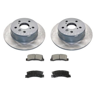 DuraGo® - Titanium Series Plain Rear Brake Kit with Ceramic Pads