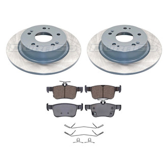 DuraGo® - Titanium Series Plain Rear Brake Kit with Ceramic Pads