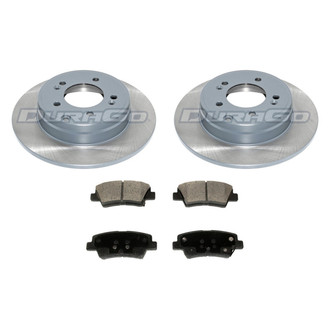 DuraGo® - Titanium Series Plain Rear Brake Kit with Ceramic Pads