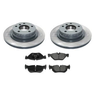 DuraGo® - Titanium Series Plain Rear Brake Kit with Ceramic Pads