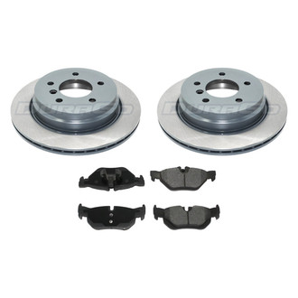 DuraGo® - Titanium Series Plain Rear Brake Kit with Ceramic Pads