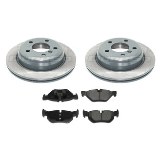 DuraGo® - Titanium Series Plain Rear Brake Kit with Ceramic Pads