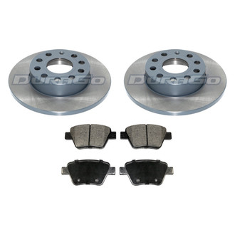 DuraGo® - Titanium Series Plain Rear Brake Kit with Ceramic Pads