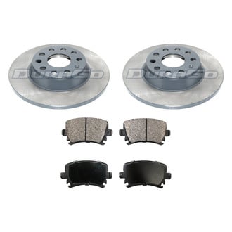 DuraGo® - Titanium Series Plain Rear Brake Kit with Ceramic Pads