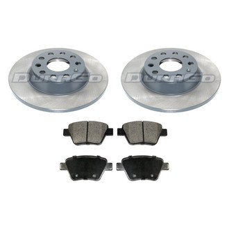 DuraGo® - Titanium Series Plain Rear Brake Kit with Ceramic Pads