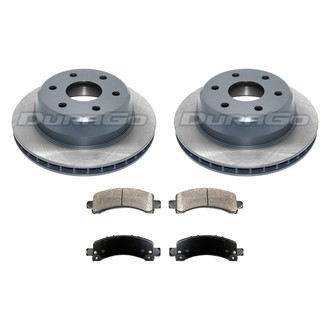 DuraGo® - Titanium Series Plain Brake Kit with Ceramic Pads