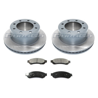 DuraGo® - Titanium Series Plain Rear Brake Kit with Ceramic Pads