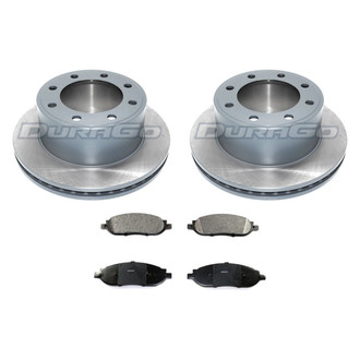 DuraGo® - Titanium Series Plain Rear Brake Kit with Ceramic Pads