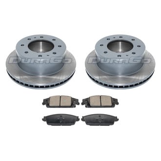 DuraGo® - Titanium Series Plain Rear Brake Kit with Ceramic Pads