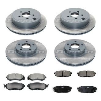 DuraGo® - Plain Brake Kit with Ceramic Pads