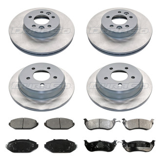 DuraGo® - Plain Brake Kit with Ceramic Pads