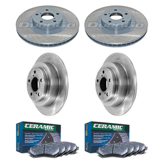 DuraGo® - Plain Brake Kit with Ceramic Pads