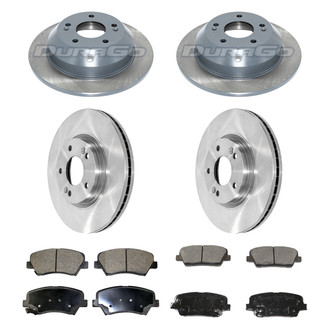 DuraGo® - Plain Brake Kit with Ceramic Pads