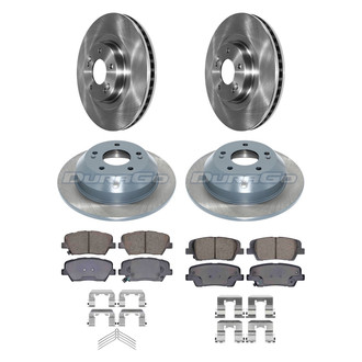 DuraGo® - Plain Brake Kit with Ceramic Pads