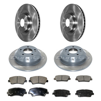 DuraGo® - Plain Brake Kit with Ceramic Pads