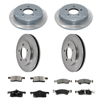 DuraGo® - Plain Brake Kit with Ceramic Pads