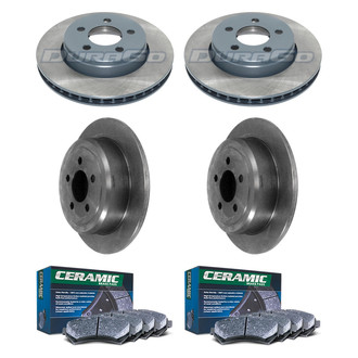 DuraGo® - Plain Brake Kit with Ceramic Pads