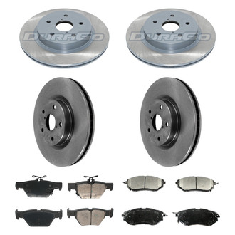 DuraGo® - Plain Brake Kit with Ceramic Pads