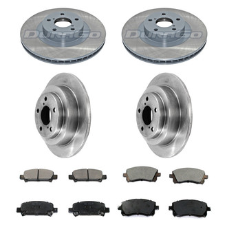 DuraGo® - Premium™ Plain Brake Kit with Semi-Metallic Pads
