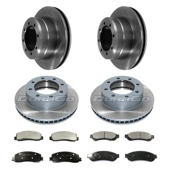 DuraGo® - Plain Front and Rear Brake Kit with Ceramic Pads