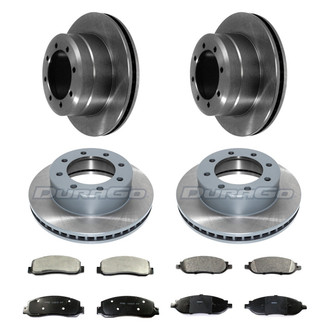 DuraGo® - Plain Front and Rear Brake Kit with Ceramic Pads