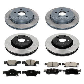 DuraGo® - Municipal Series Plain Brake Kit with Ceramic Pads
