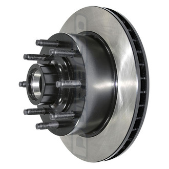 DuraGo® - Electrophoretic Coated Plain Vented Front Brake Rotor and Hub Assembly