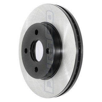 DuraGo® - Electrophoretic Coated Plain Vented Front Brake Rotor