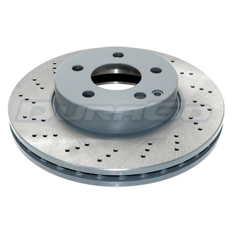 DuraGo® - Titanium Series Drilled Vented Front Disc Brake Rotor