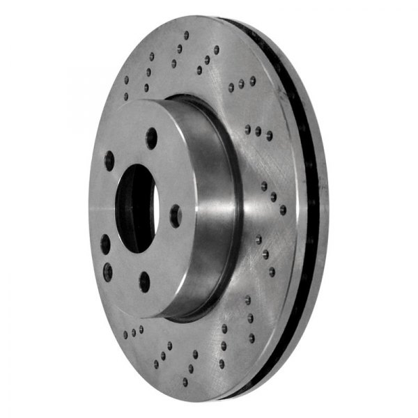 DuraGo® - Drilled and Slotted 1-Piece Front Brake Rotor