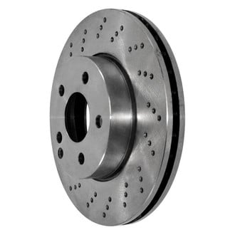 DuraGo® - Drilled and Slotted Vented Front Brake Rotor