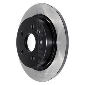 DuraGo® - Electrophoretic Coated Plain Solid Rear Brake Rotor