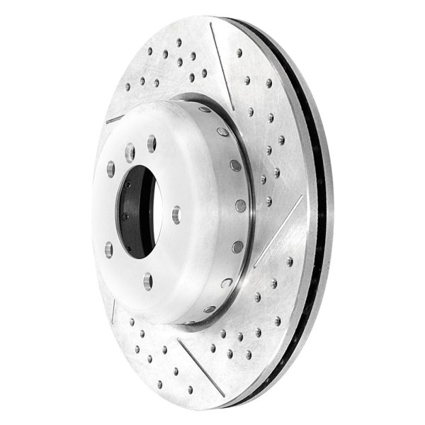 DuraGo® - Drilled and Slotted 2-Piece Front Brake Rotor