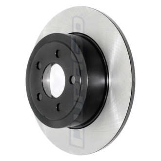 DuraGo® - Electrophoretic Coated Plain Solid Rear Brake Rotor