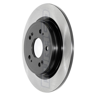 DuraGo® - Electrophoretic Coated Plain Solid Rear Brake Rotor