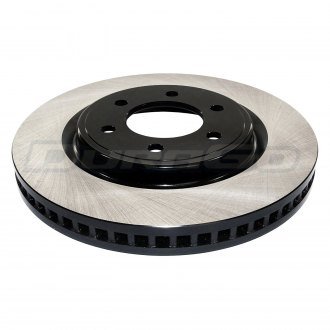 For Ford F-150 Heritage 04 Electrophoretic Coated Plain Vented Front Brake Rotor - View #13