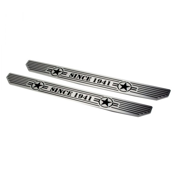 DV8 OffRoad® - Door Sill Plates with Star Logo