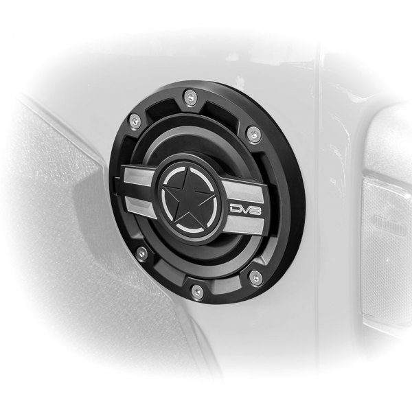 DV8 OffRoad® - Non-Locking Black Fuel Door