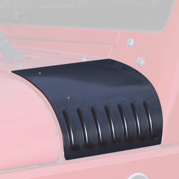 DV8 Offroad® DJP190003BK Black Powder Coat Cowl Covers
