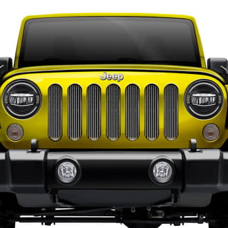 DV8 Offroad® - 7-Pc Polished Vertical Billet Main Grille