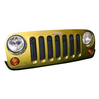 DV8 Offroad® - 1-Pc Black Mesh Main Grille