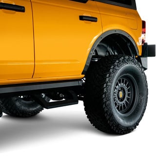 DV8 Offroad® - Black Textured Powder Coat Rear Fender Delete Kit