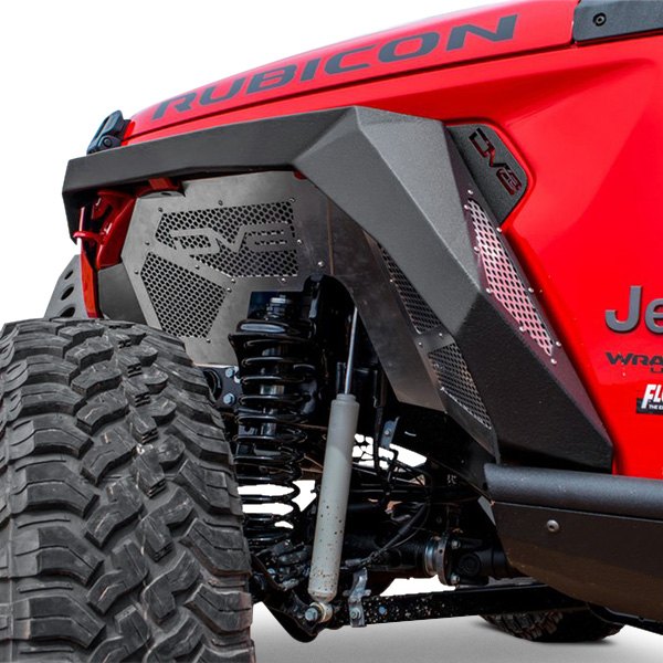  DV8 Offroad® - Armor Front and Rear Fender Flares with LED Turn Signal Lights